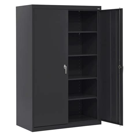 steel shelving locking display cabinets|black metal storage cabinet.